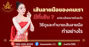 เส้นลายมือ คืออะไร ? มีทั้งหมดกี่เส้น บอกดวงอะไรบ้าง